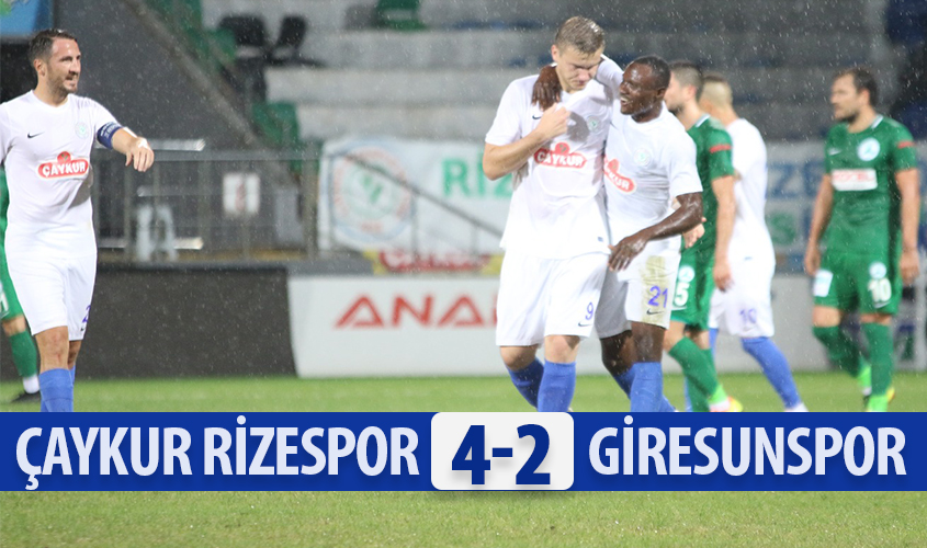 HAZIRLIK MAÇI SONUCU ÇAYKUR RİZESPOR 4 2 GİRESUNSPOR