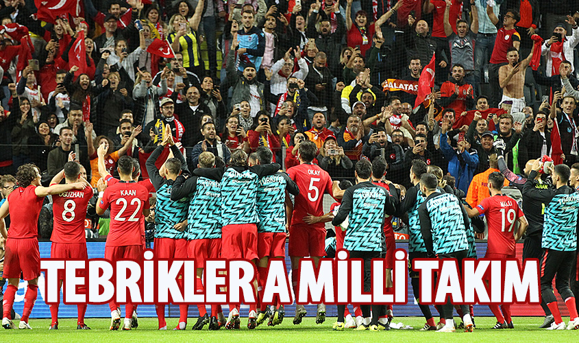 TEBRİKLER A MİLLİ TAKIM