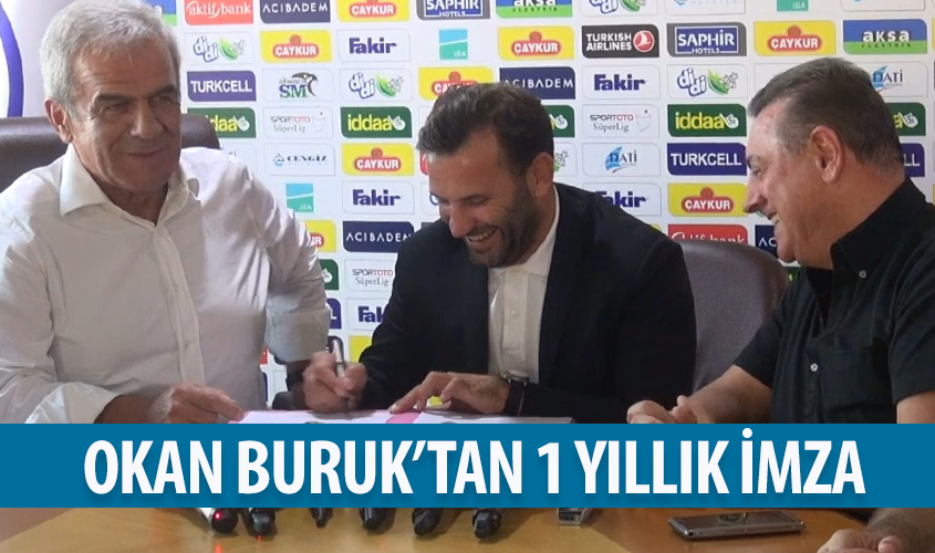 OKAN BURUK'TAN 1 YILLIK İMZA