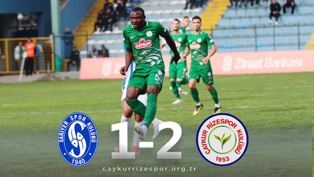 SARIYER 1-2 ÇAYKUR RİZESPOR