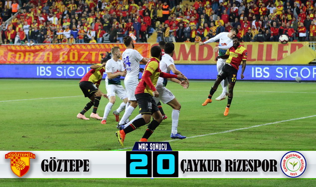 GÖZTEPE 2-0 ÇAYKUR RİZESPOR