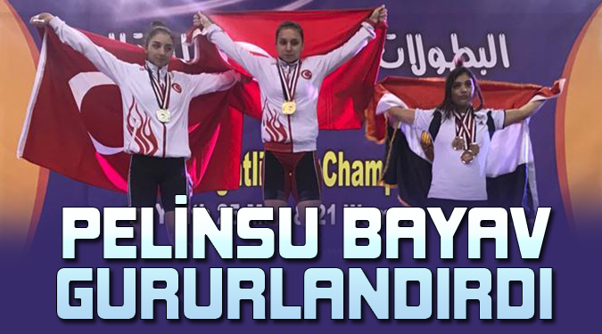 PELİNSU BAYAV GURURLANDIRDI