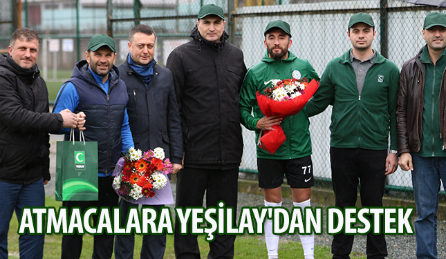 ATMACALARA YEŞİLAY'DAN DESTEK