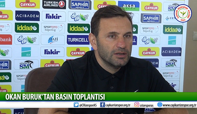 OKAN BURUK'TAN BASIN TOPLANTISI