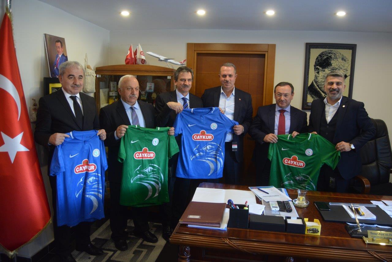 Çaykurspor ile Çaykur Rizespor arasında altyapı ortaklık protokolü imzalandı