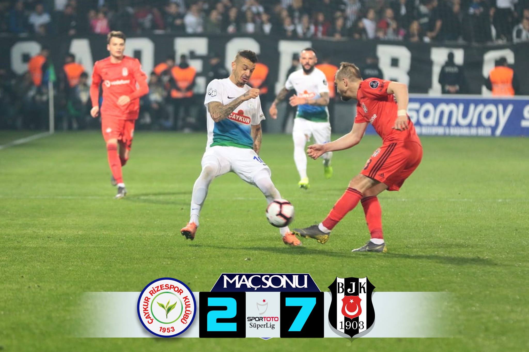 ÇAYKUR RİZESPOR 2-7 ÇAYKUR RİZESPOR