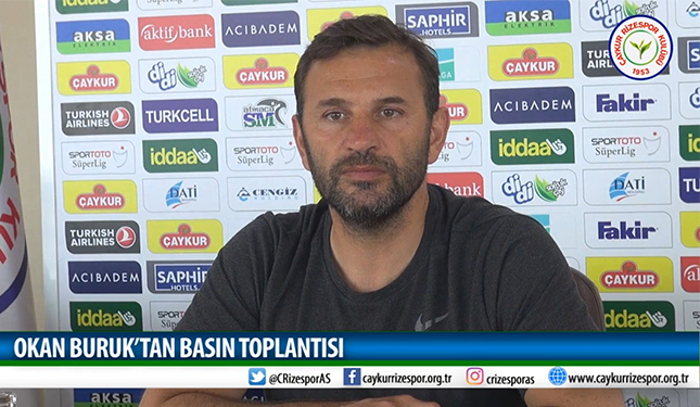 OKAN BURUK'TAN BASIN TOPLANTISI