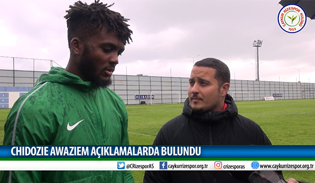 CHIDOZIE AWAZIEM'DEN BASIN TOPLANTISI