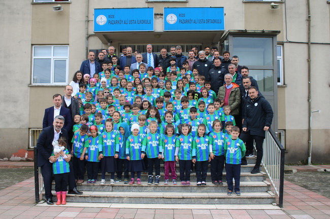 ‘Minik Kalpler Okul-Kulüp Projesi' Rize Güneysu Pazarköy'de!