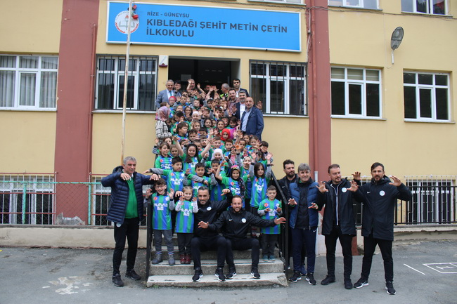 ‘Minik Kalpler Okul-Kulüp Projesi' Rize Güneysu Kıbledağı'nda!