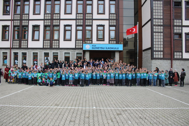 ‘Minik Kalpler Okul-Kulüp Projesi' Rize Güneysu İlkokulunda!