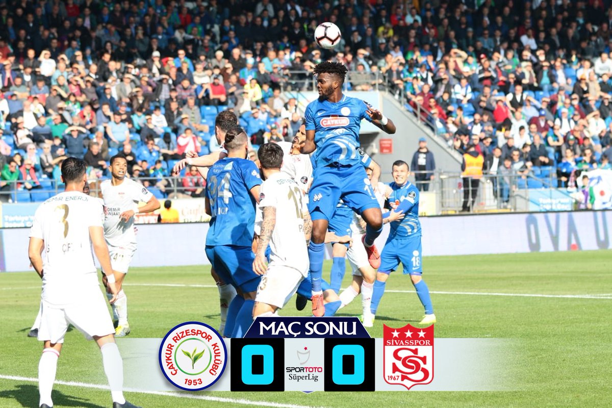 ÇAYKUR RİZESPOR 0-0 DG SİVASSPOR