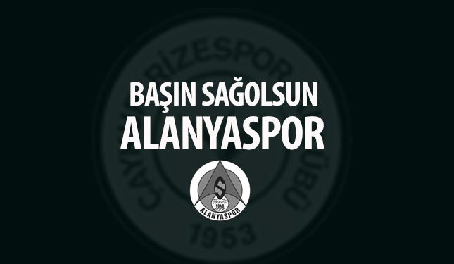 BAŞIN SAĞOLSUN ALANYASPOR