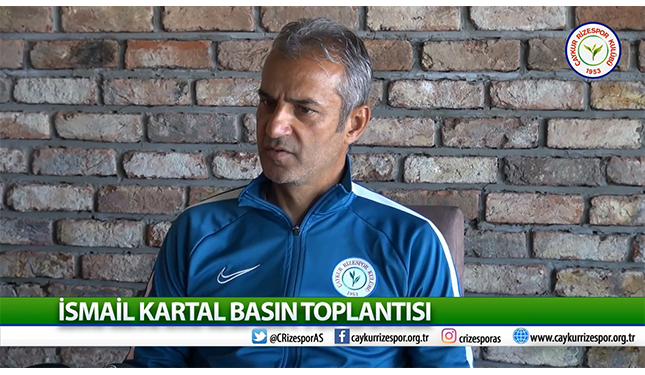 İSMAİL KARTAL BASIN TOPLANTISI