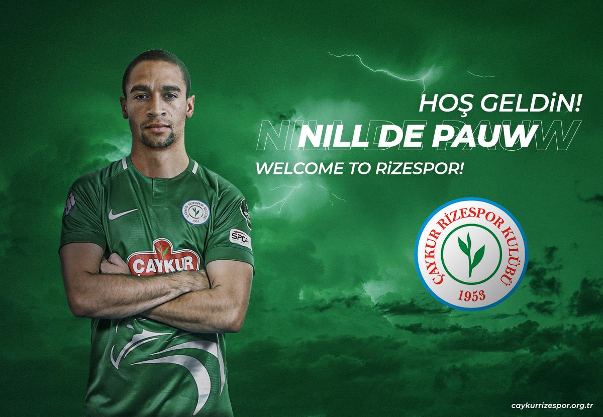 ÇAYKUR RİZESPOR BASIN BÜLTENİ (26.07.2019/2) - Nill De Pauw Çaykur Rizespor'da