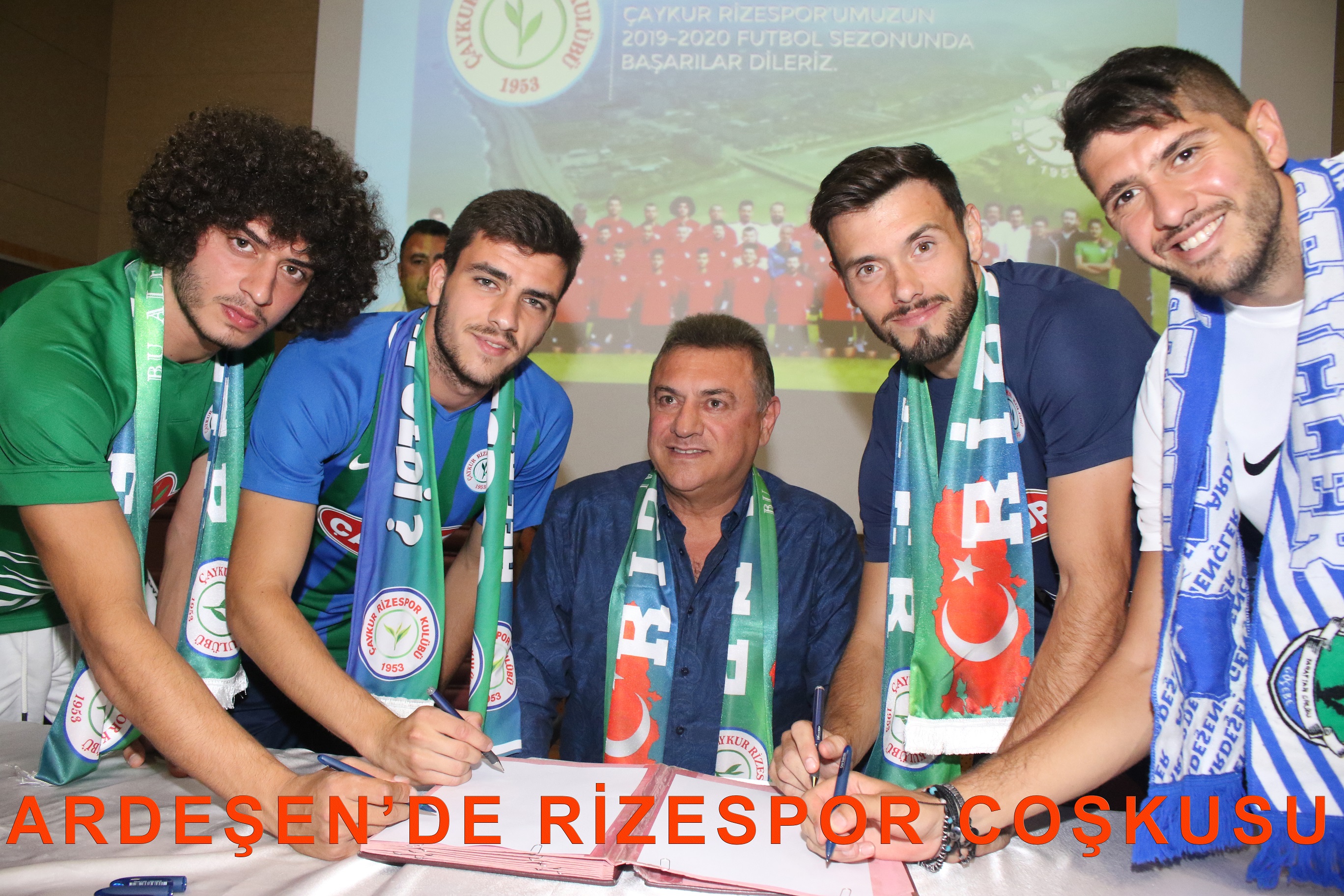 ARDEŞEN'DE RİZESPOR COŞKUSU