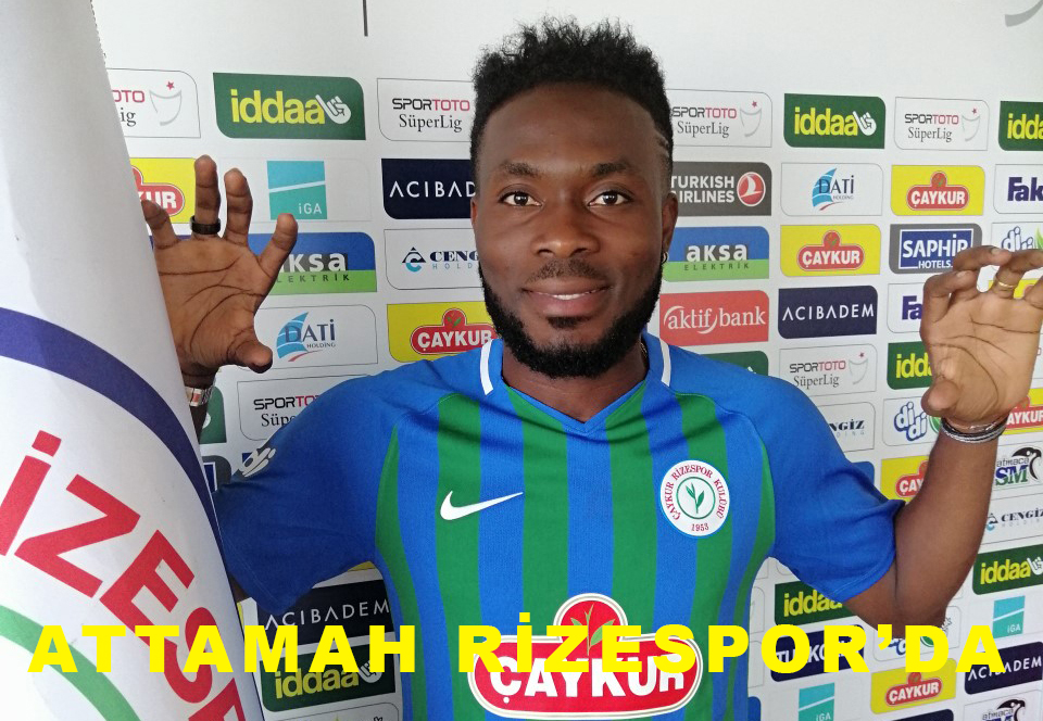 ÇAYKUR RİZESPOR BASIN BÜLTENİ (16.08.2019/1) Attamah Rizespor'da