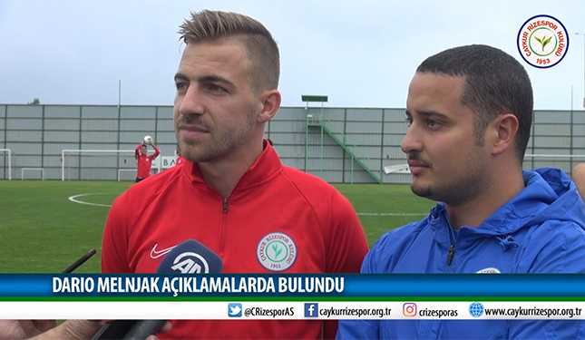 DARIO MELNJAK AÇIKLAMALARDA BULUNDU