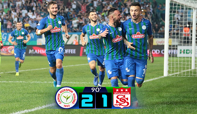 ÇAYKUR RİZESPOR 2-1 DG SİVASSPOR