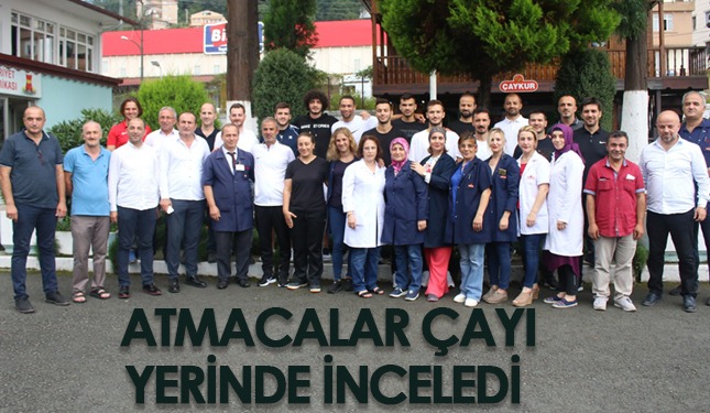 ATMACALAR ÇAYI YERİNDE İNCELEDİ