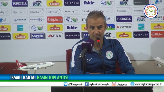 İSMAİL KARTAL BASIN TOPLANTISI