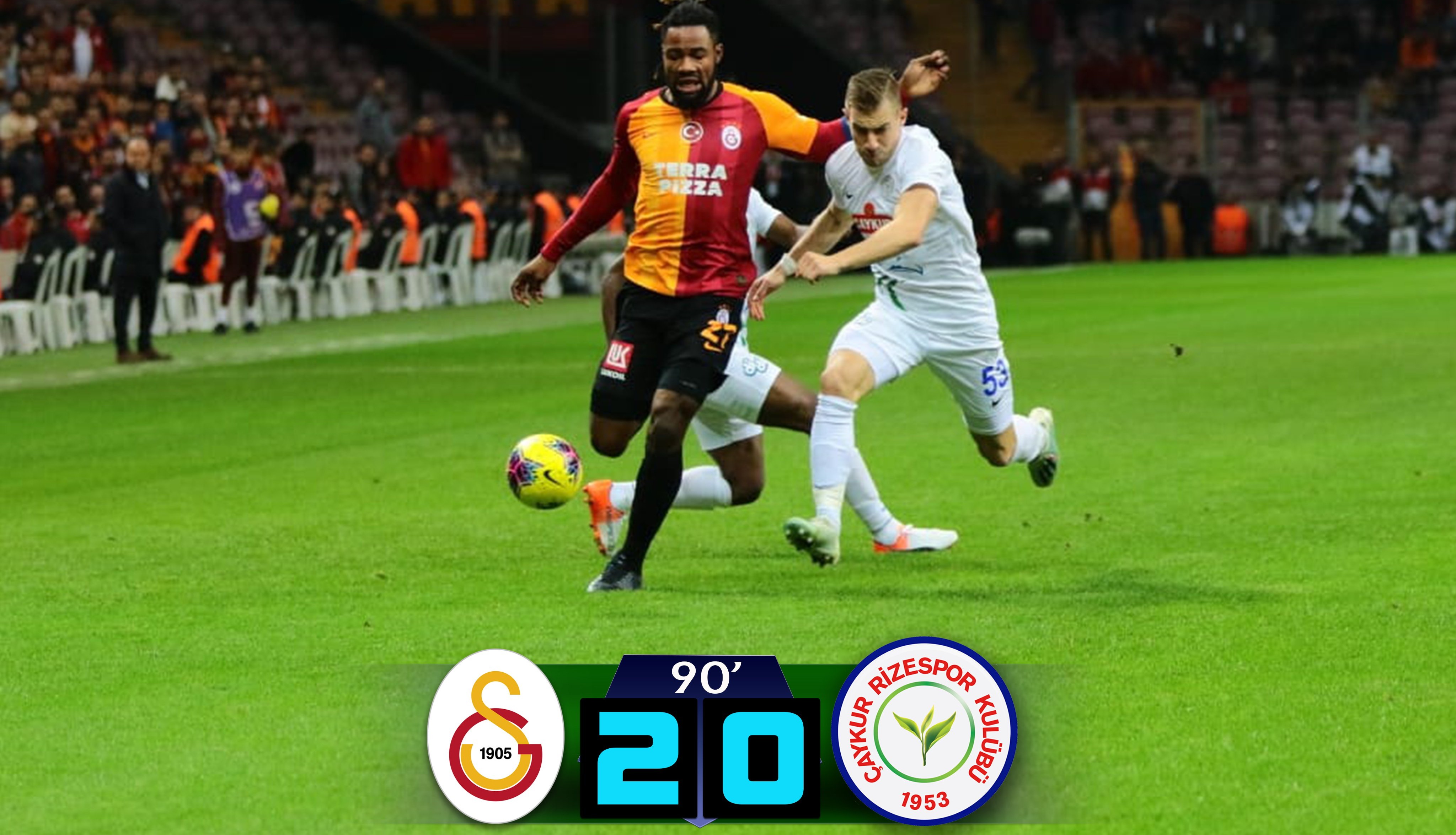 GALATASARAY 2-0 ÇAYKUR RİZESPOR