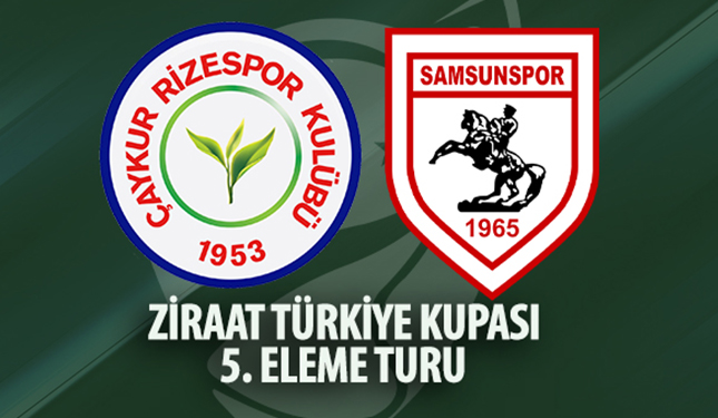 KUPADA RAKİBİMİZ YILPORT SAMSUNSPOR