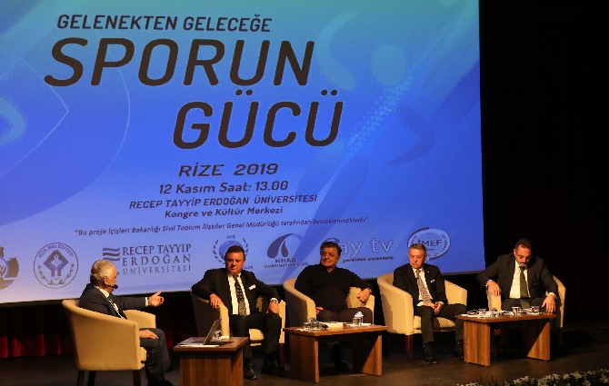 Başkanımız 'Gelenekten Geleceğe Sporun Gücü' Panelinde