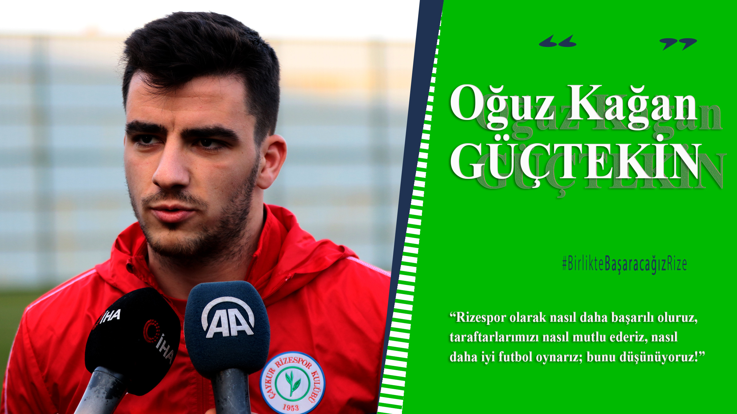 Oğuz Kağan Güçtekin, Başakşehir Maçı Öncesi Basın Mensuplarının Sorularını Yanıtladı