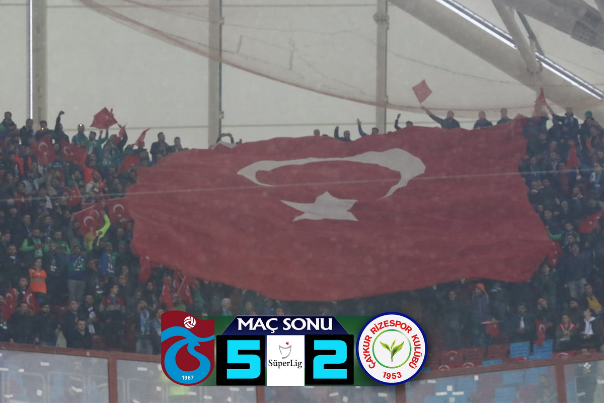 TRABZONSPOR 5-2 ÇAYKUR RİZESPOR