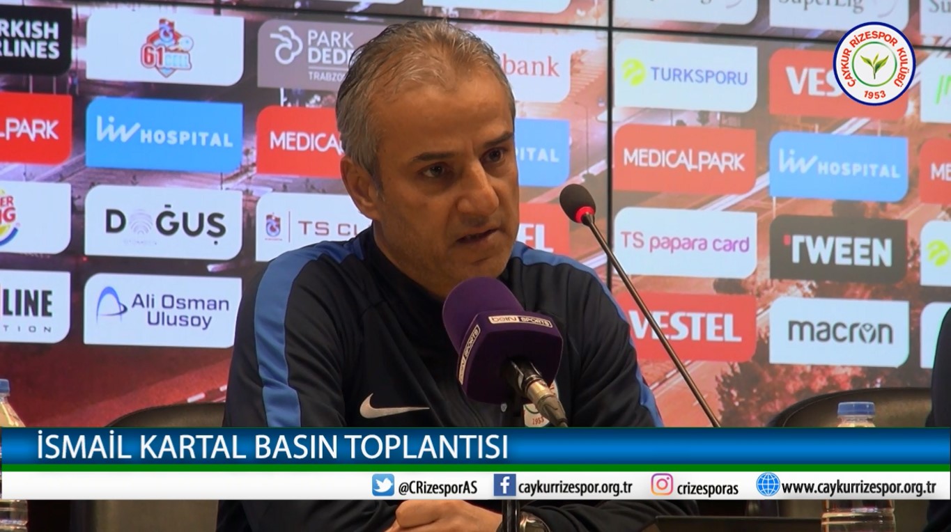 İSMAİL KARTAL BASIN TOPLANTISI