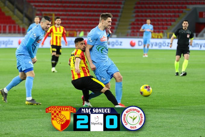 GÖZTEPE 2-0 ÇAYKUR RİZESOR