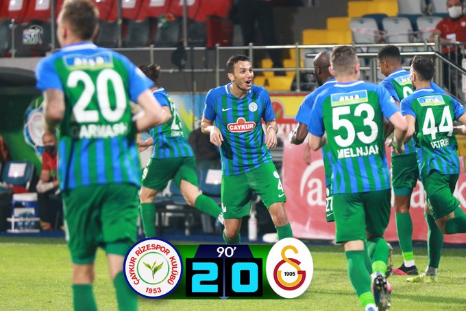 ÇAYKUR RİZESPOR 2-0 GALATASARAY