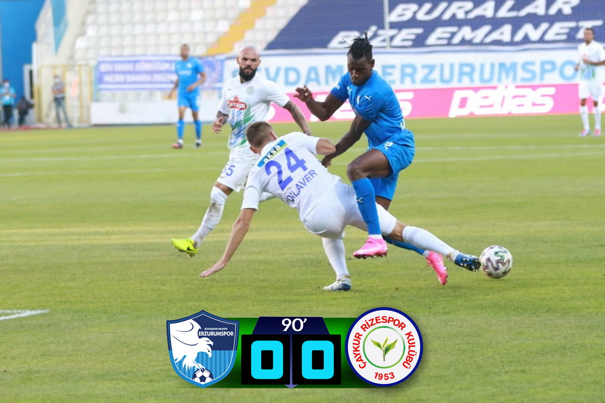BB ERZURUMSPOR 0-0 ÇAYKUR RİZESPOR