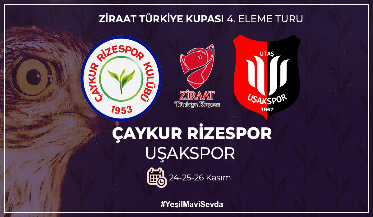 Ziraat Türkiye Kupası'nda Rakibimiz Uşakspor