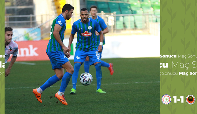 ÇAYKUR RİZESPOR 1-1 GENÇLERBİRLİĞİ