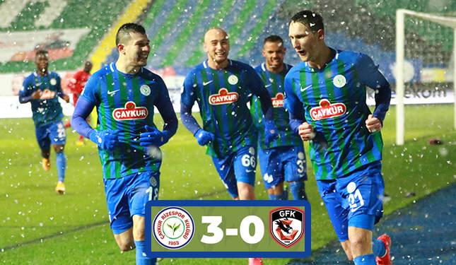 ÇAYKUR RİZESPOR 3-0 GAZİANTEP FK