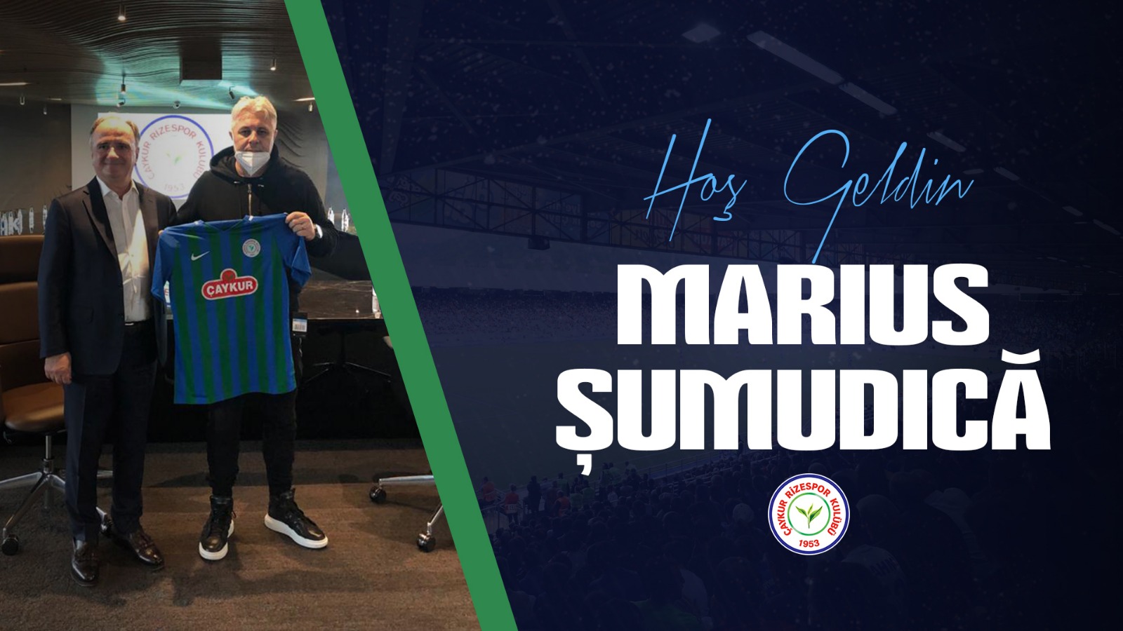 Çaykur Rizespor Basın Bülteni | Teknik Direktör Marius Ninel Şumudica İle 1,5 sezonluk anlaşmaya var