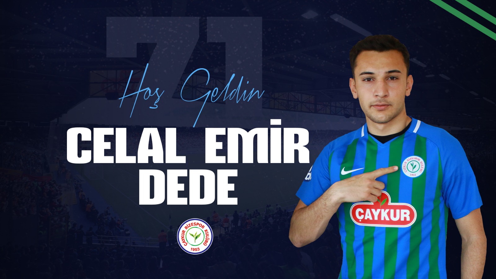 Emir Dede Çaykur Rizespor'umuzda