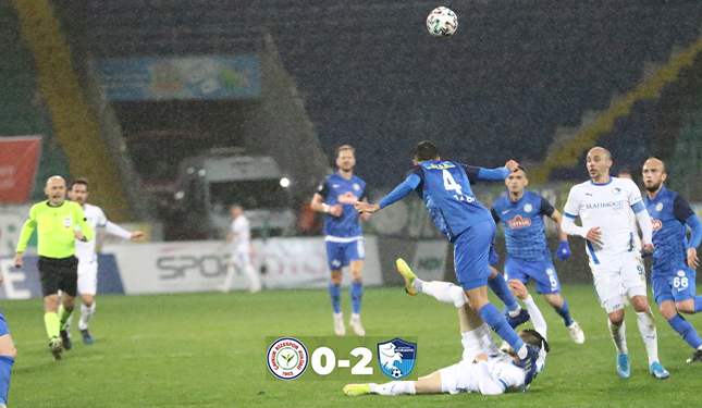 ÇAYKUR RİZESPOR 0-2 BB ERURUMSPOR