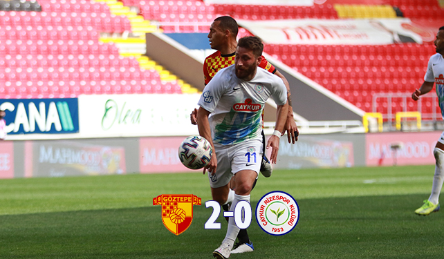 GÖZTEPE 2-0 ÇAYKUR RİZESPOR