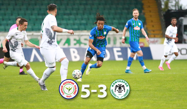 ÇAYKUR RİZESPOR 5-3 İH KONYASPOR