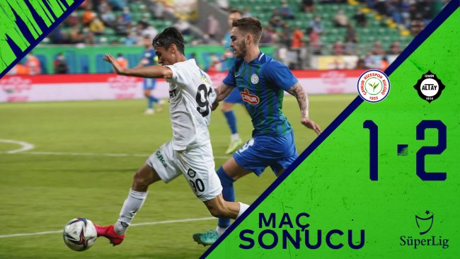 Çaykur Rizespor 1-2 Altay