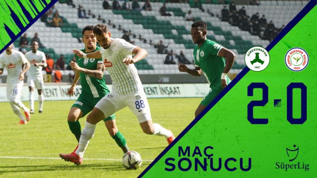 GZT Giresunspor 2:0 Çaykur Rizespor