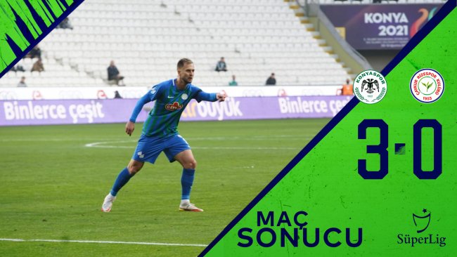 İ. H. Konyaspor 3:0 Çaykur Rizespor