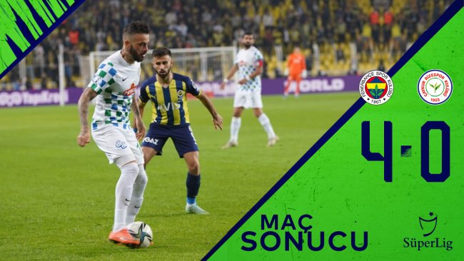 Fenerbahçe 4:0 Çaykur Rizespor