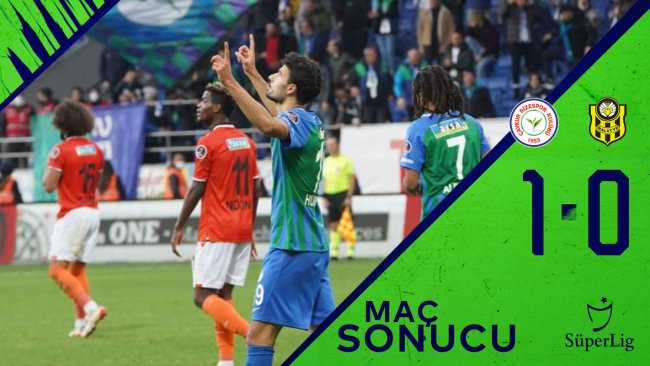 Çaykur Rizespor 1:0 Ö.K. Yeni Malatyaspor