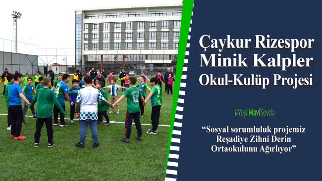 Rizespor Akademi 2022 yılı oyuncu tarama faaliyetleri başlatıldı