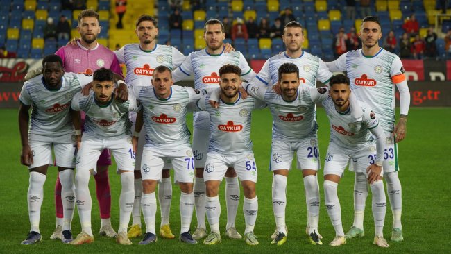 GENÇLERBİRLİĞİ 1-3 ÇAYKUR RİZESPOR / 15.haftada 3 puan alarak maç fazlasıyla ikinci sıraya yerleştik