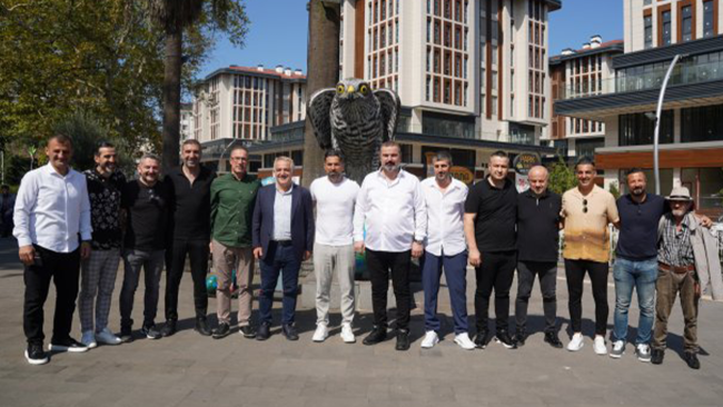 Başkanımız İbrahim Turgut çarşı esnafıyla bir araya geldi.